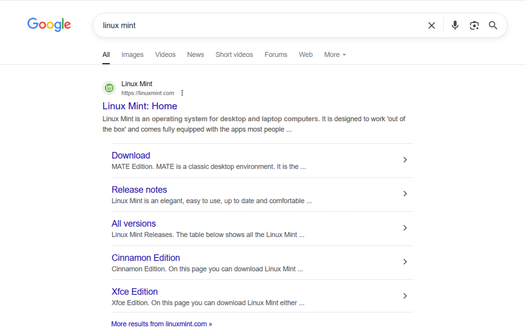 لینوکس مینت